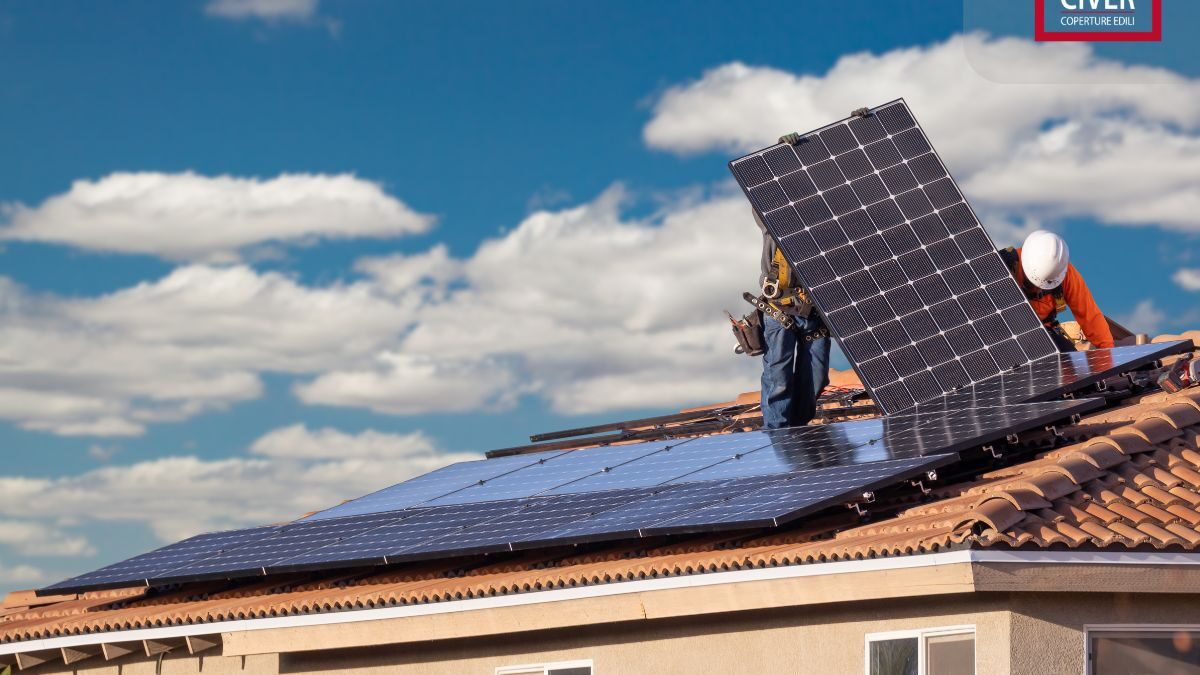 installazione impianto fotovoltaico, rifacimento tetto